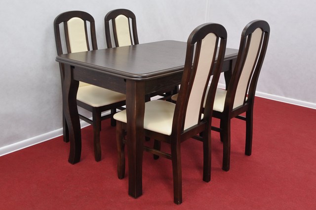 Zestaw stół i krzesła ZT43.Zródło: Batdom 