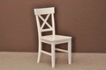 Krzesło drewniane  AL1 białe - zdjęcie nr 7