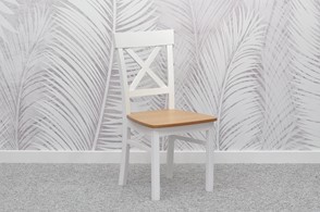 Krzesło drewniane  AL1 białe