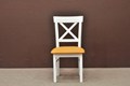 Krzesło drewniane AX1 białe - zdjęcie nr 5