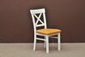 Krzesło drewniane AX1 białe - zdjęcie nr 4