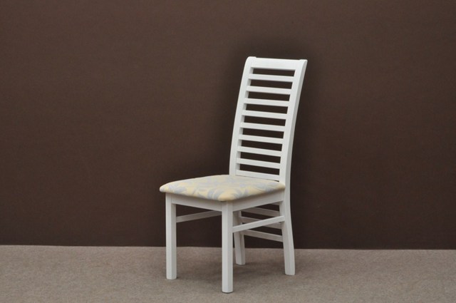 Krzesło drewniane PR1 białe