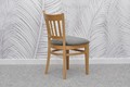krzesło drewniane bukowe tapicerowane az1 - zdjęcie nr 2
