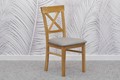 krzesło dębowe tapicerowane ax1 do jadalni
