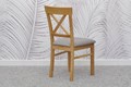 krzesło dębowe tapicerowane ax1 do jadalni - zdjęcie nr 3