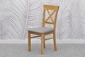krzesło dębowe tapicerowane ax1 do jadalni - zdjęcie nr 5