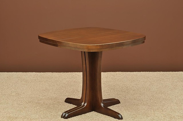 Rozkładany stół na jednej nodze 80x90 ST18