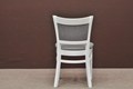 Krzesło drewniane AS1 białe - zdjęcie nr 4