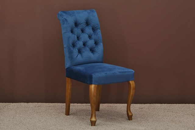 Krzesło tapicerowane Ludwik Chesterfield