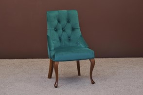 Krzesło fotelowe pikowane Ludwik