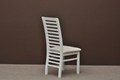 Krzesło drewniane PR1 białe - zdjęcie nr 2