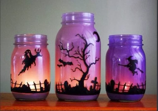 Dekoracje na Halloween.Zródło: domdecorinspiracje.blogspot.com